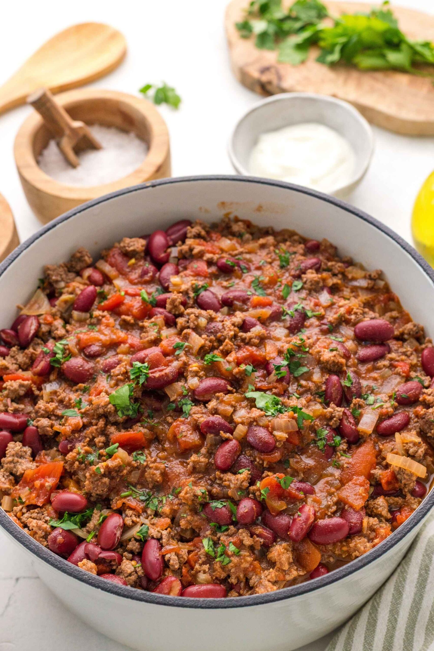 one pot guinness chili