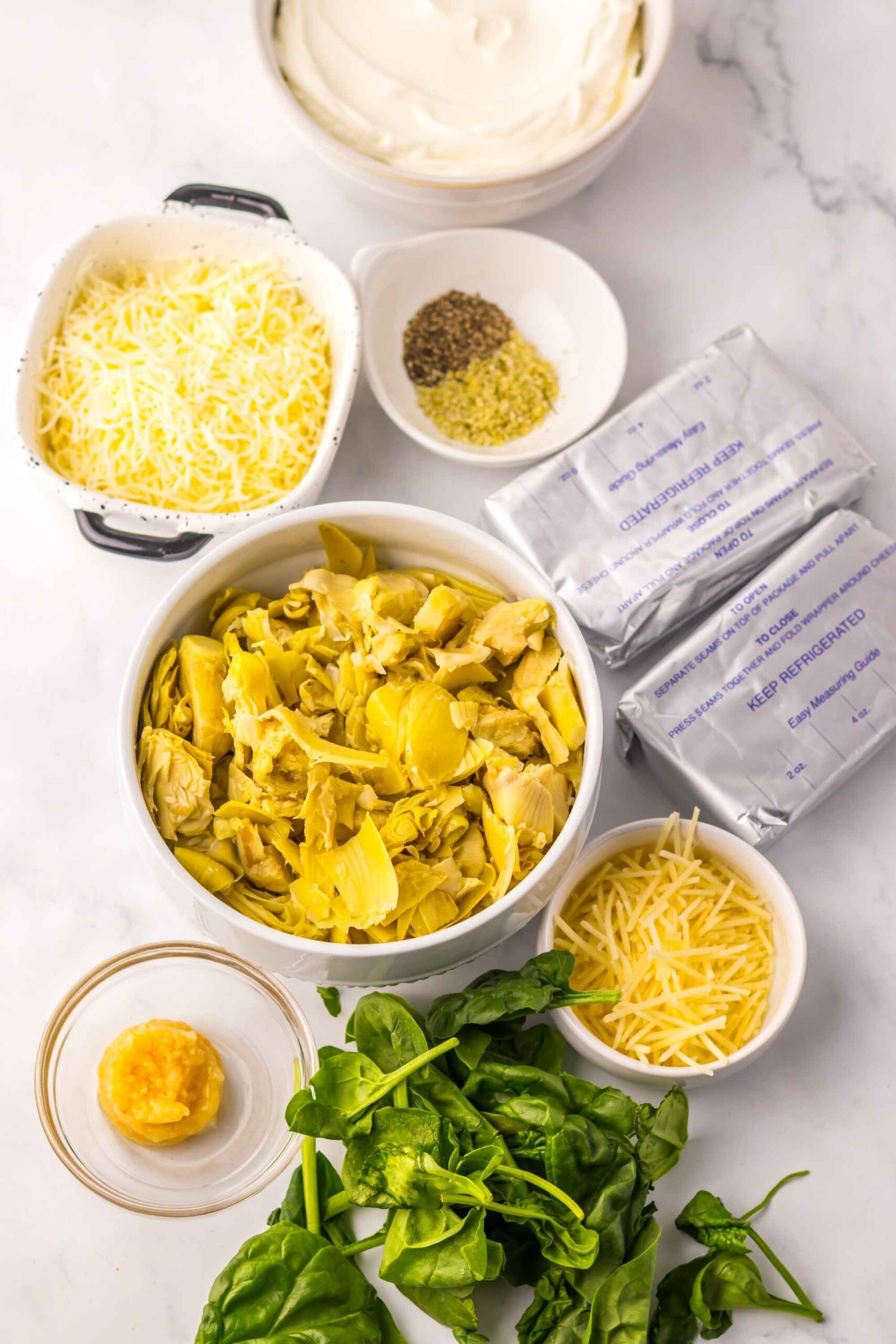 spinach dip ingredients