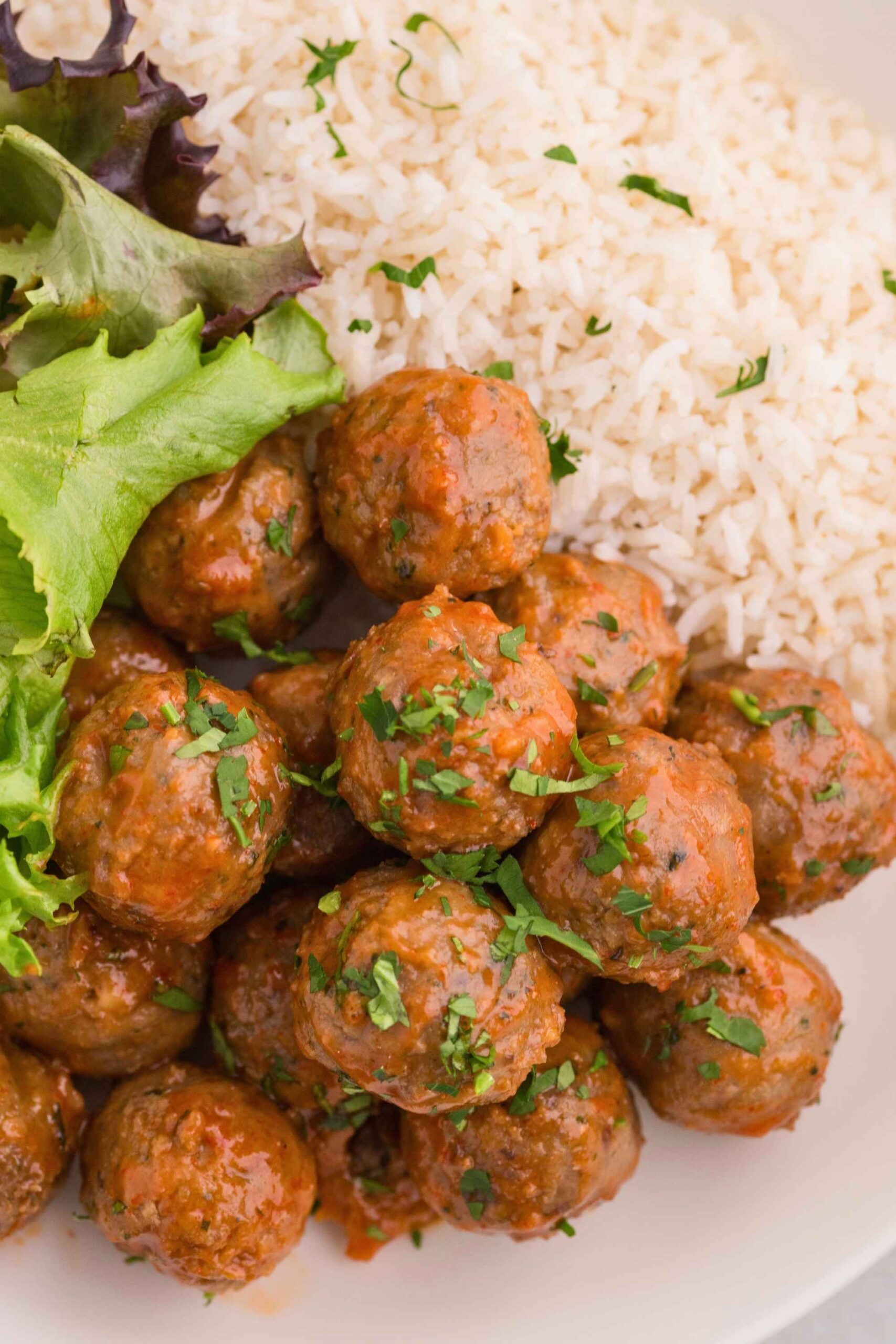 sriracha meatballs