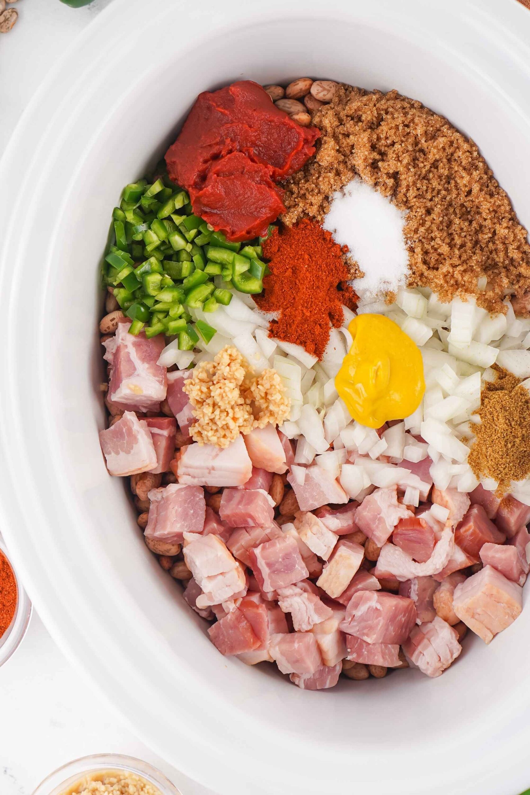 crockpot baked beans base