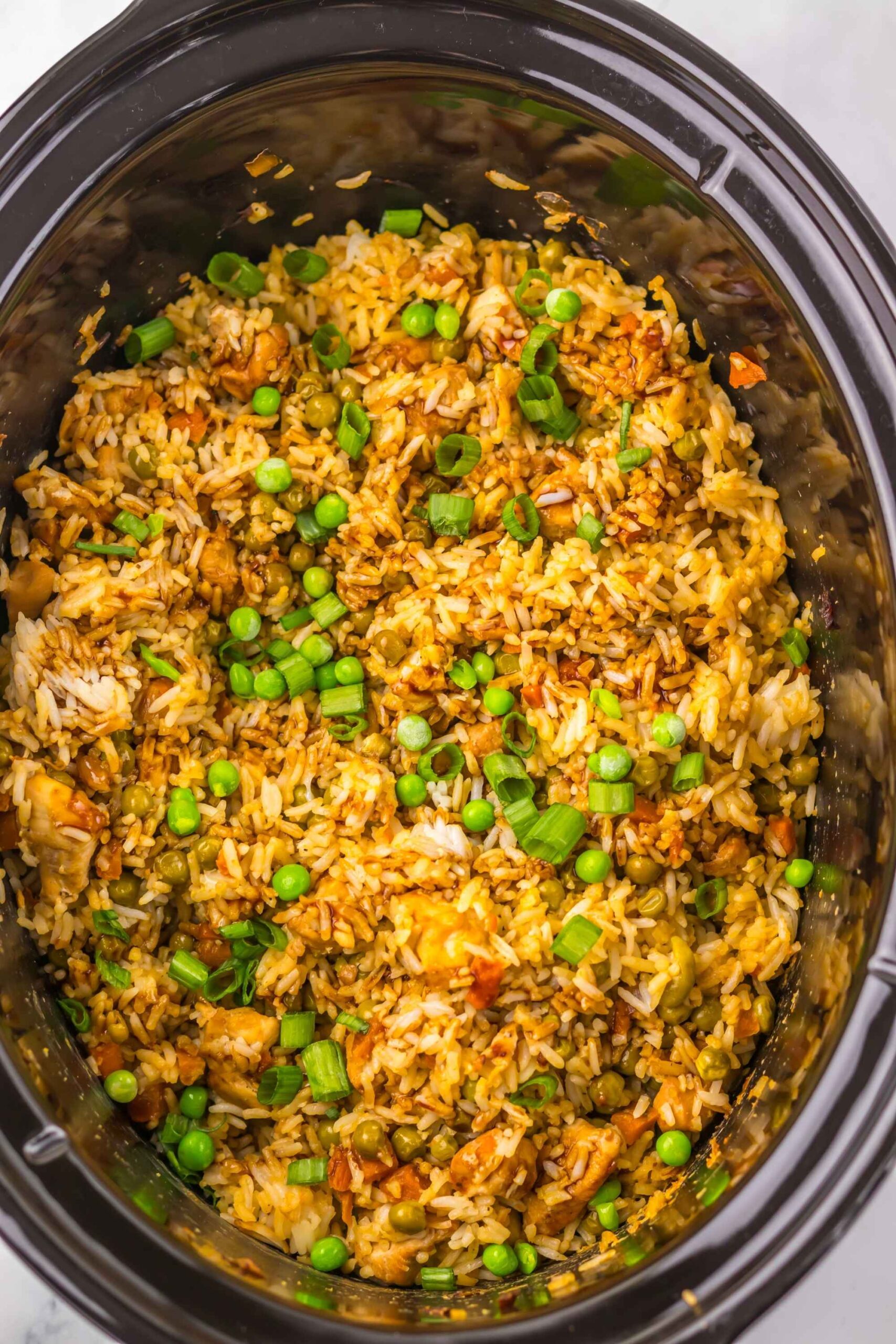 crockpot chicken fried rice