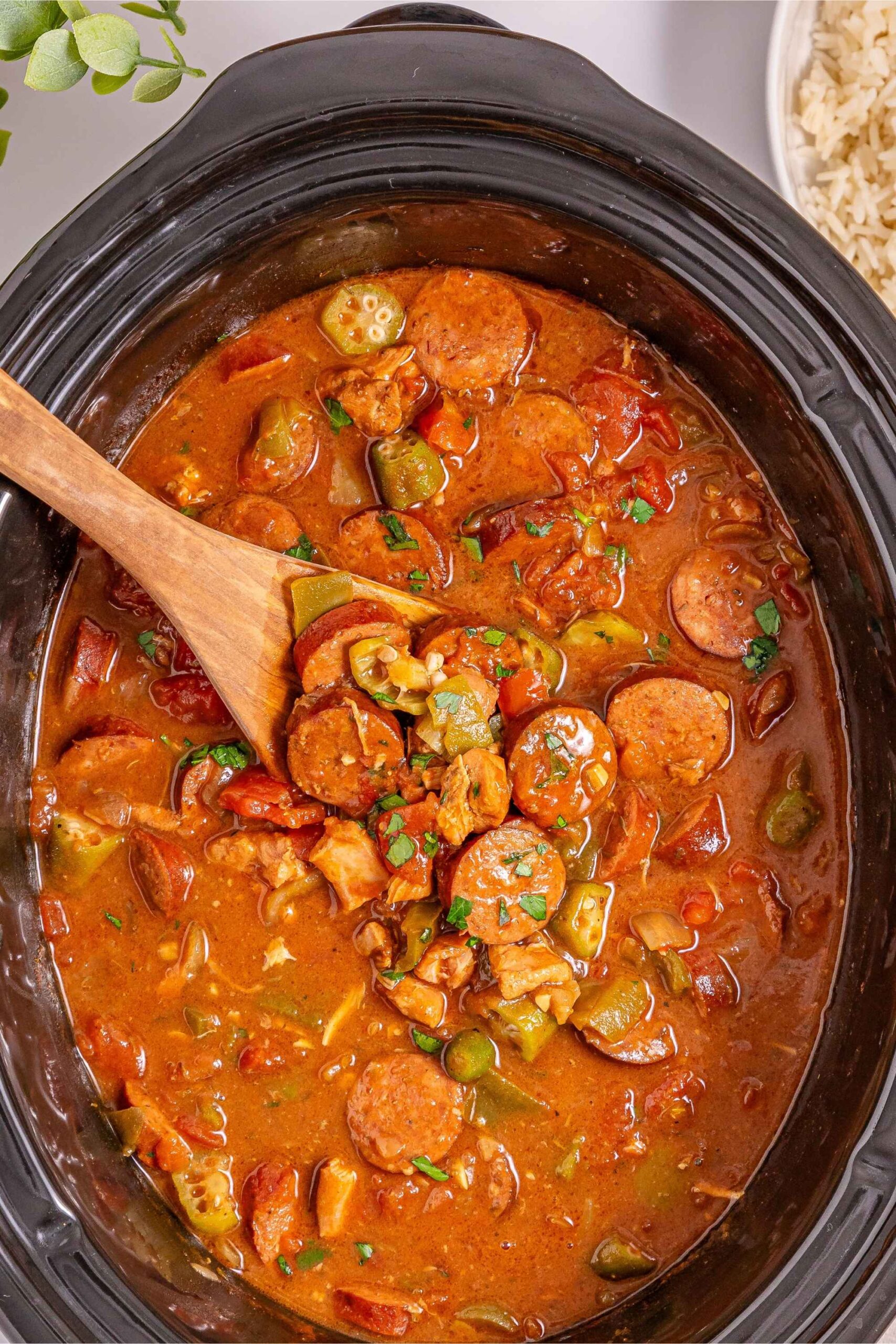 crockpot gumbo