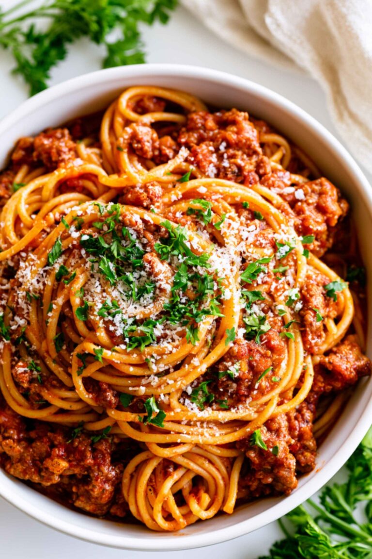 crockpot spaghetti bowl