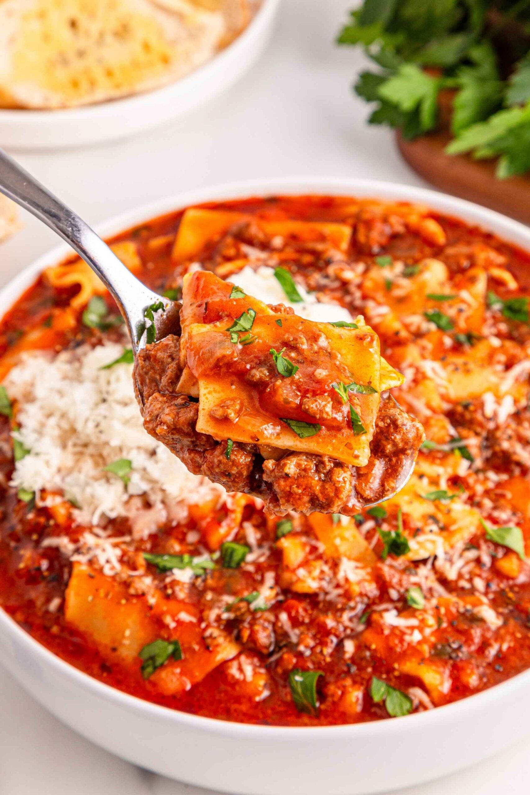 lasagna soup