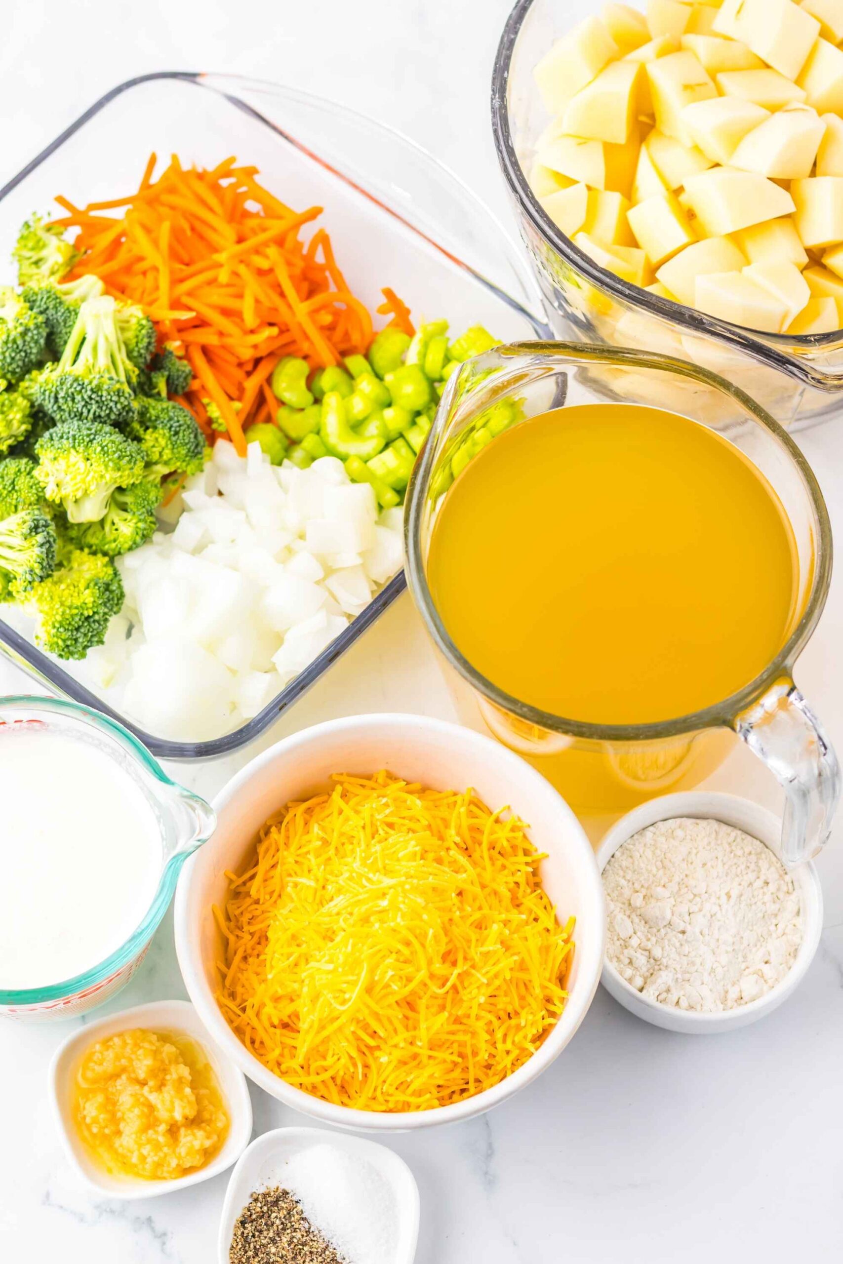 broccoli cheddar soup ingredients