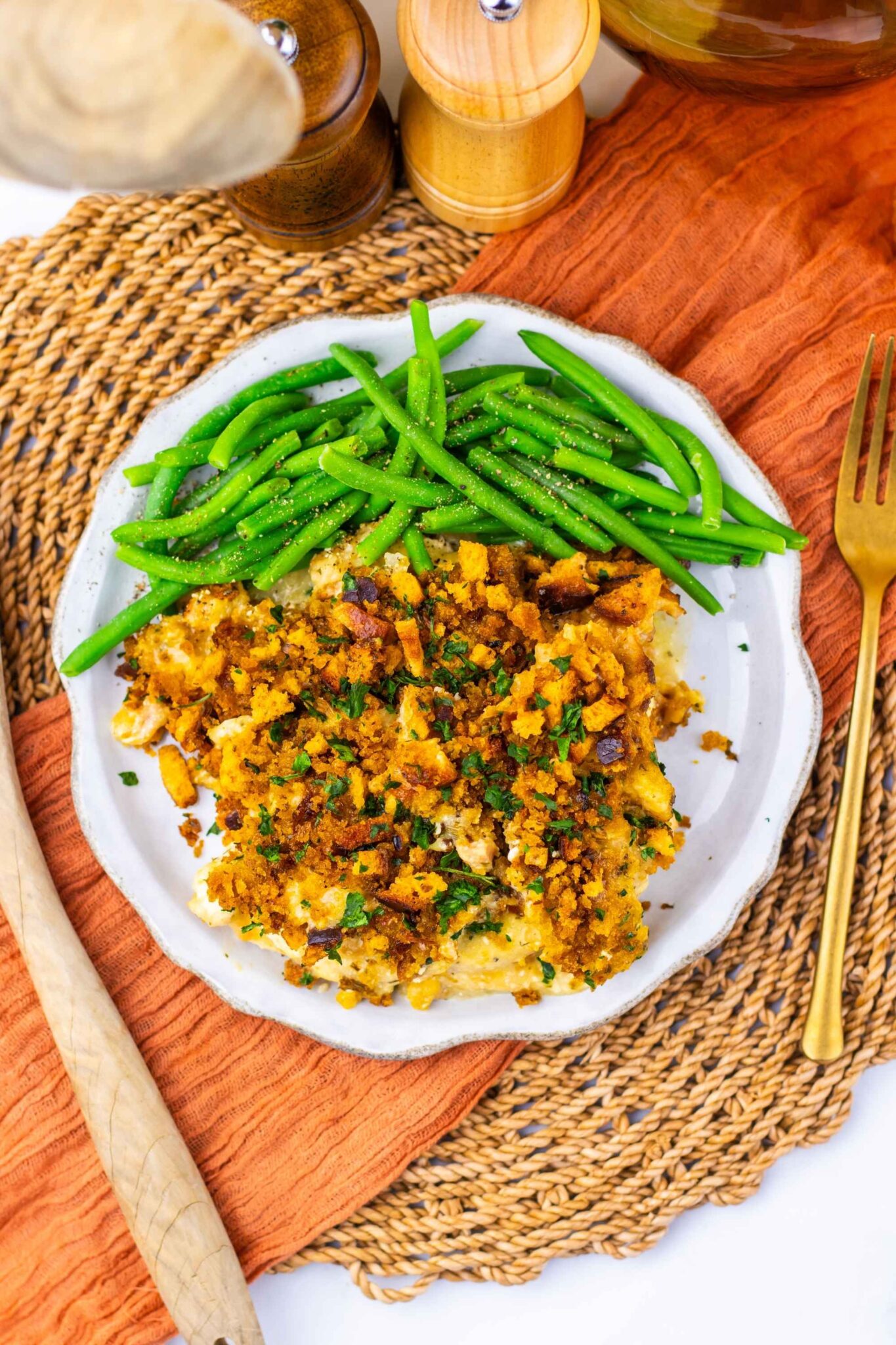 crockpot chicken and stuffing