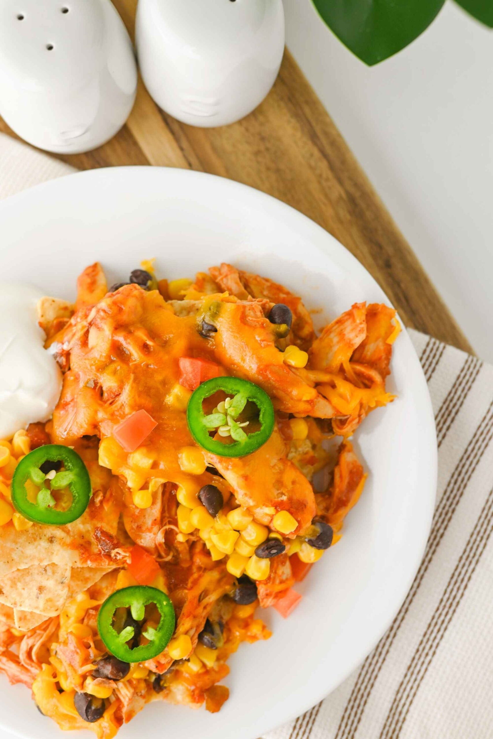 crockpot chicken nachos