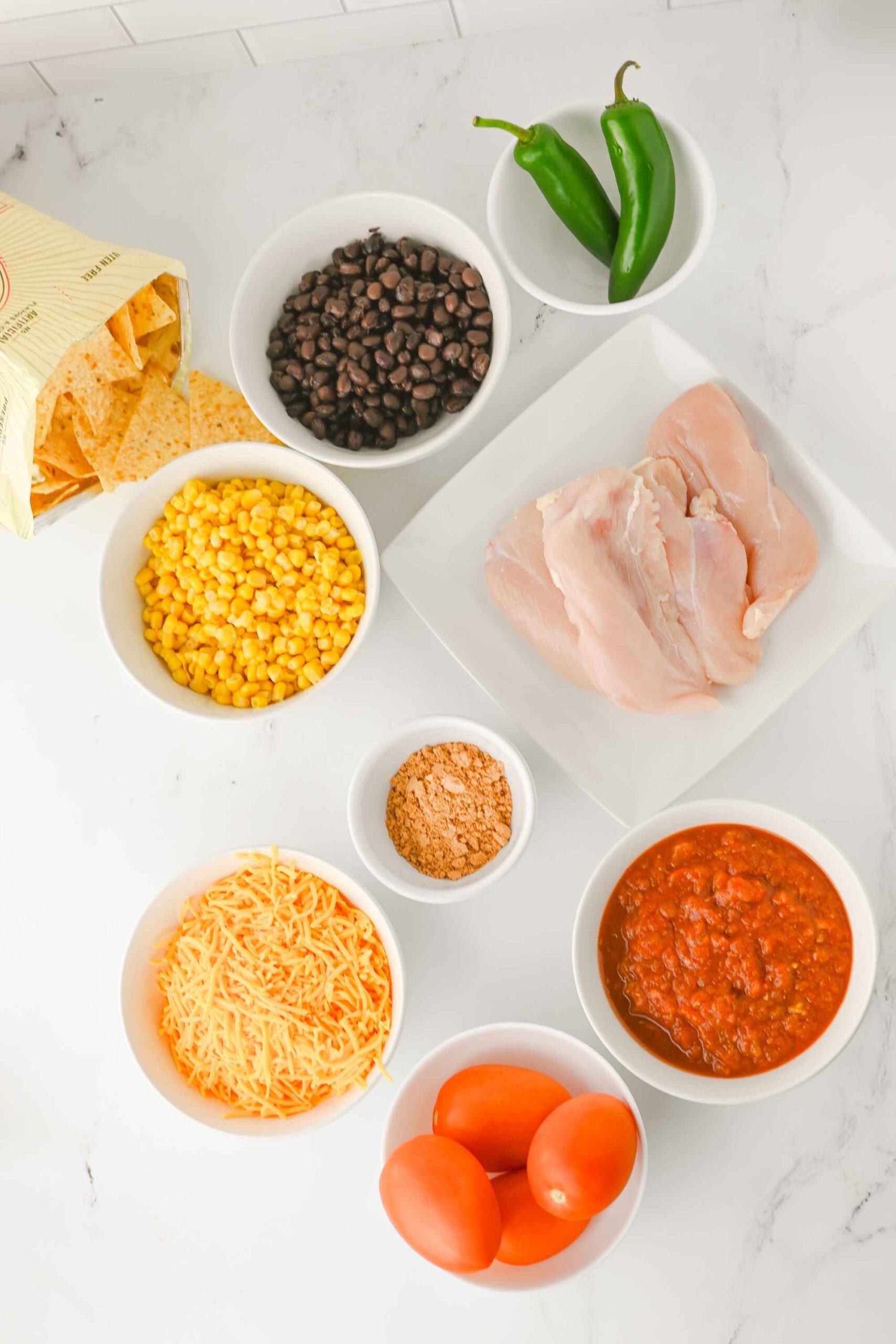 crockpot chicken nachos ingredients